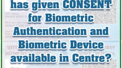 Consent for biometric authentication