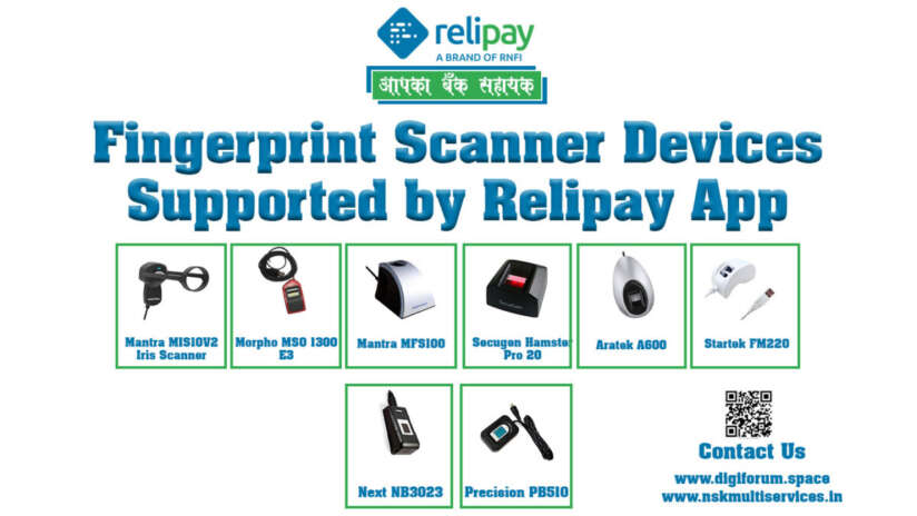 Relipay Fingerprint Scanner devices