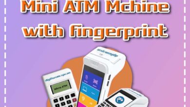 Mini ATM Machine with Fingerprint