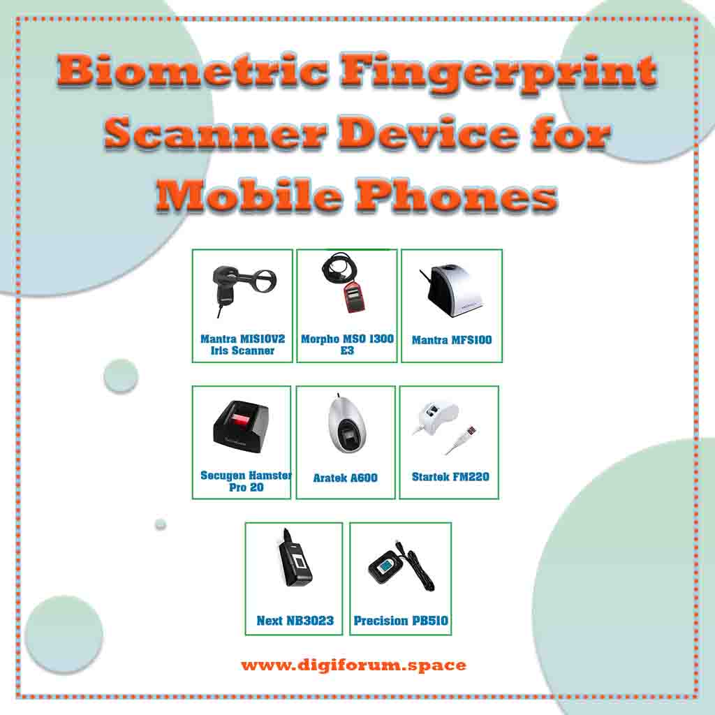 Biometric Fingerprint Scanner for Mobile