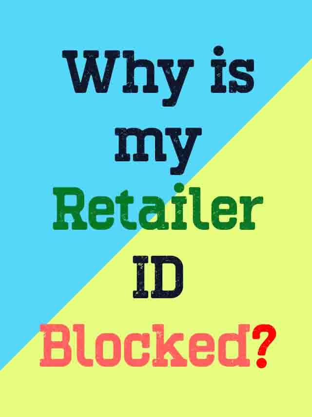 Retailer ID Blocked